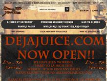 Tablet Screenshot of dejajuice.com